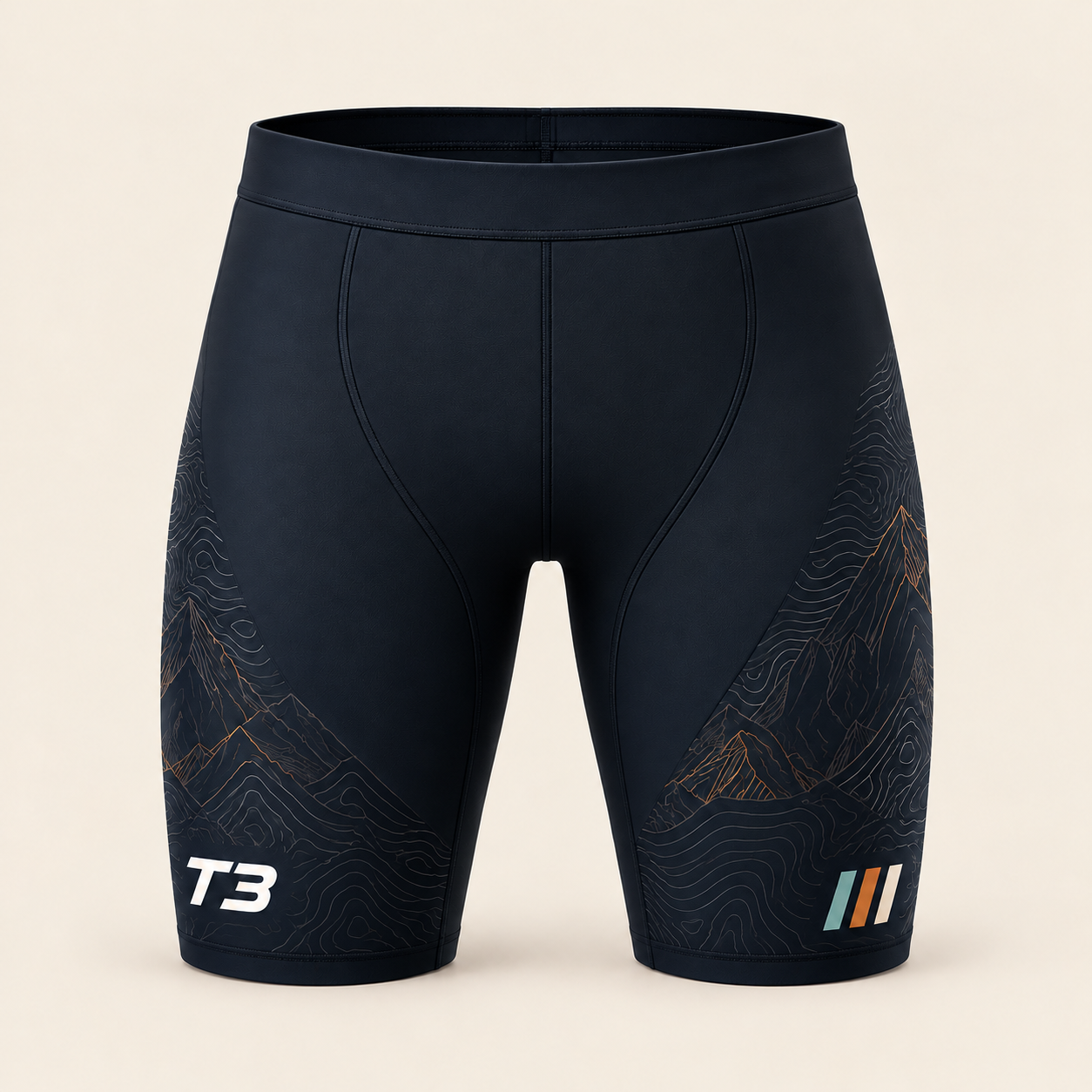 Midnight TRIALLTHREE swim jammer concept